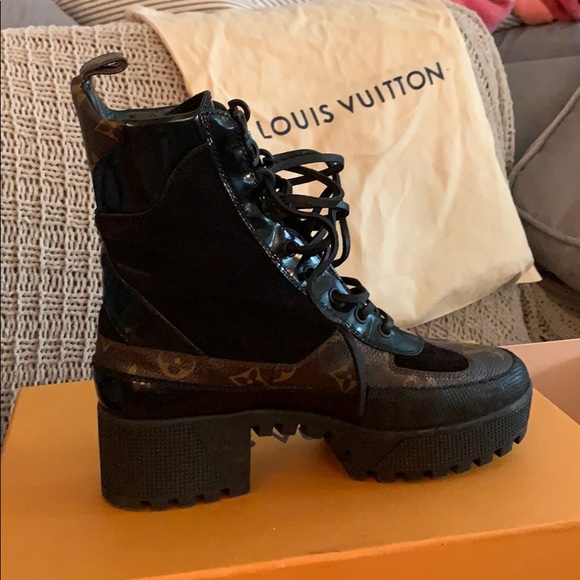 Louis Vuitton | Shoes | Louis Vuitton Authentic World Tour Boots | Poshmark